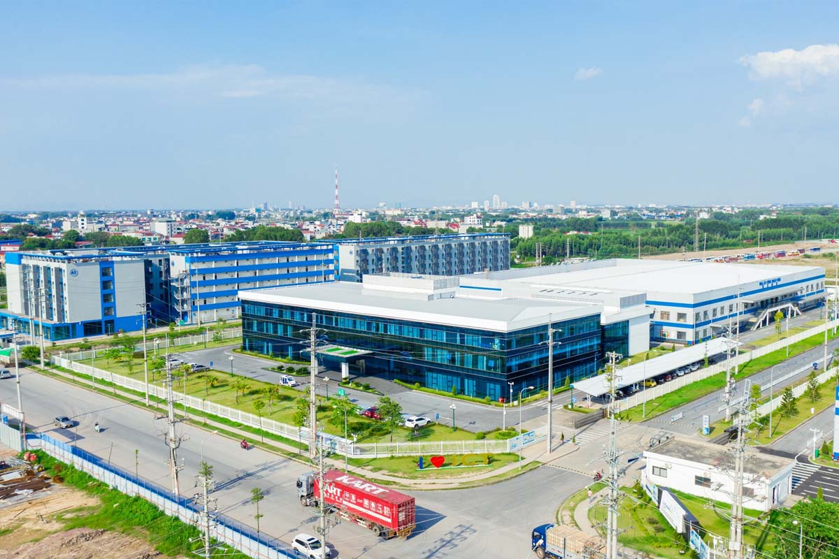 Toàn cảnh KCN Luxshare Bắc Ninh
