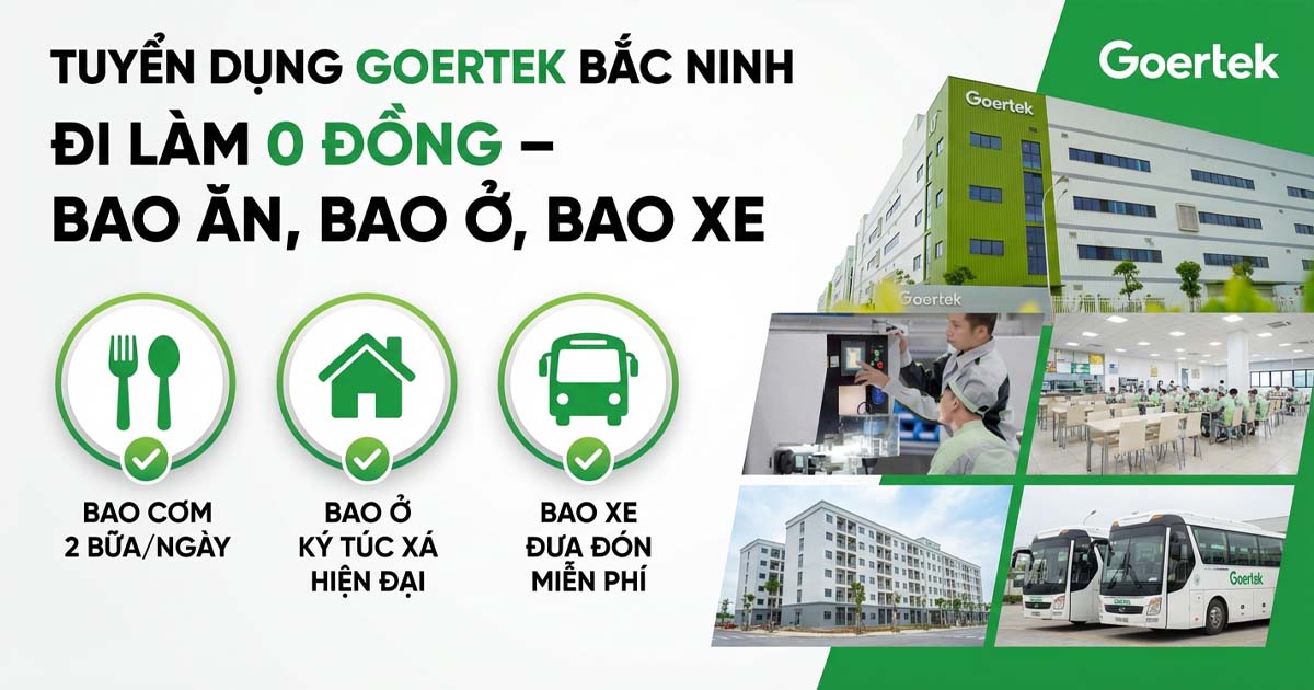 Chế độ đãi ngộ của công ty Goertek