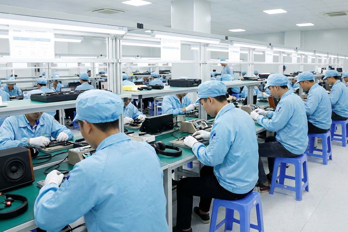 Môi trường làm việc sạch sẽ