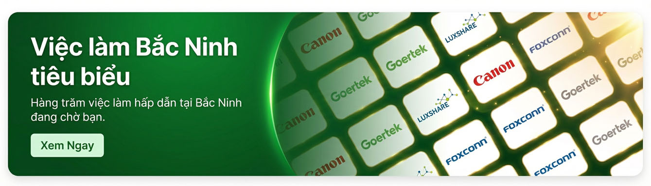 Việc làm tiêu biểu