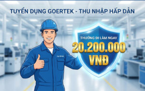 nhận thưởng goertek