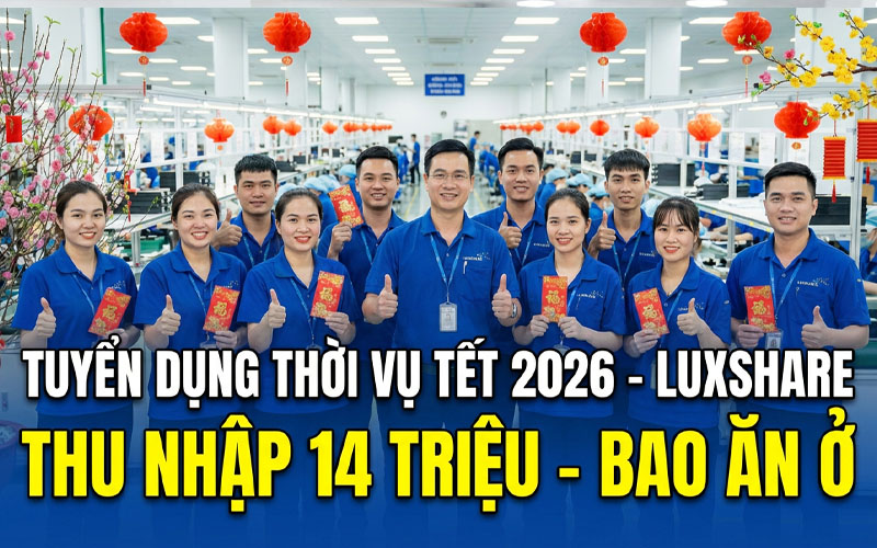 việc làm thời vụ tết 2026