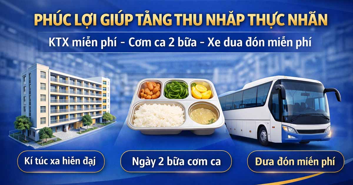 Phúc lợi giúp tăng thu nhập thực nhận